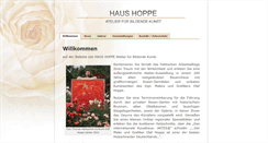 Desktop Screenshot of haushoppe.de